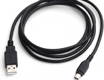 Mini USB charger cable