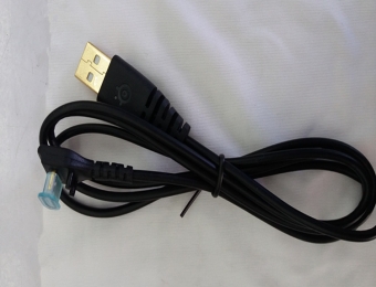 Micro 90 ° gold-plated interface USB data cable