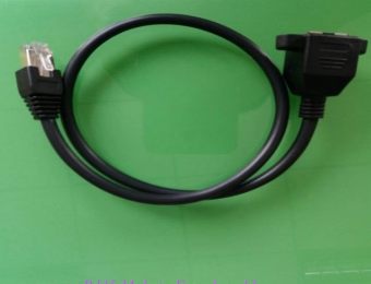 RJ45 network port male to female network extension cable